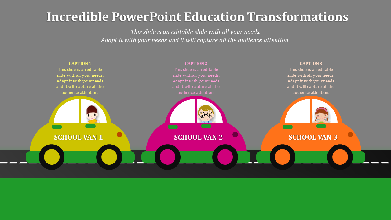 Creative Template PowerPoint Education Slide Presentation
